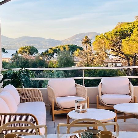 Terrasse Vue Mer - Appartement 6 Pers, 3 Chambres Et Parking A St Tropez Saint-Tropez Exterior foto