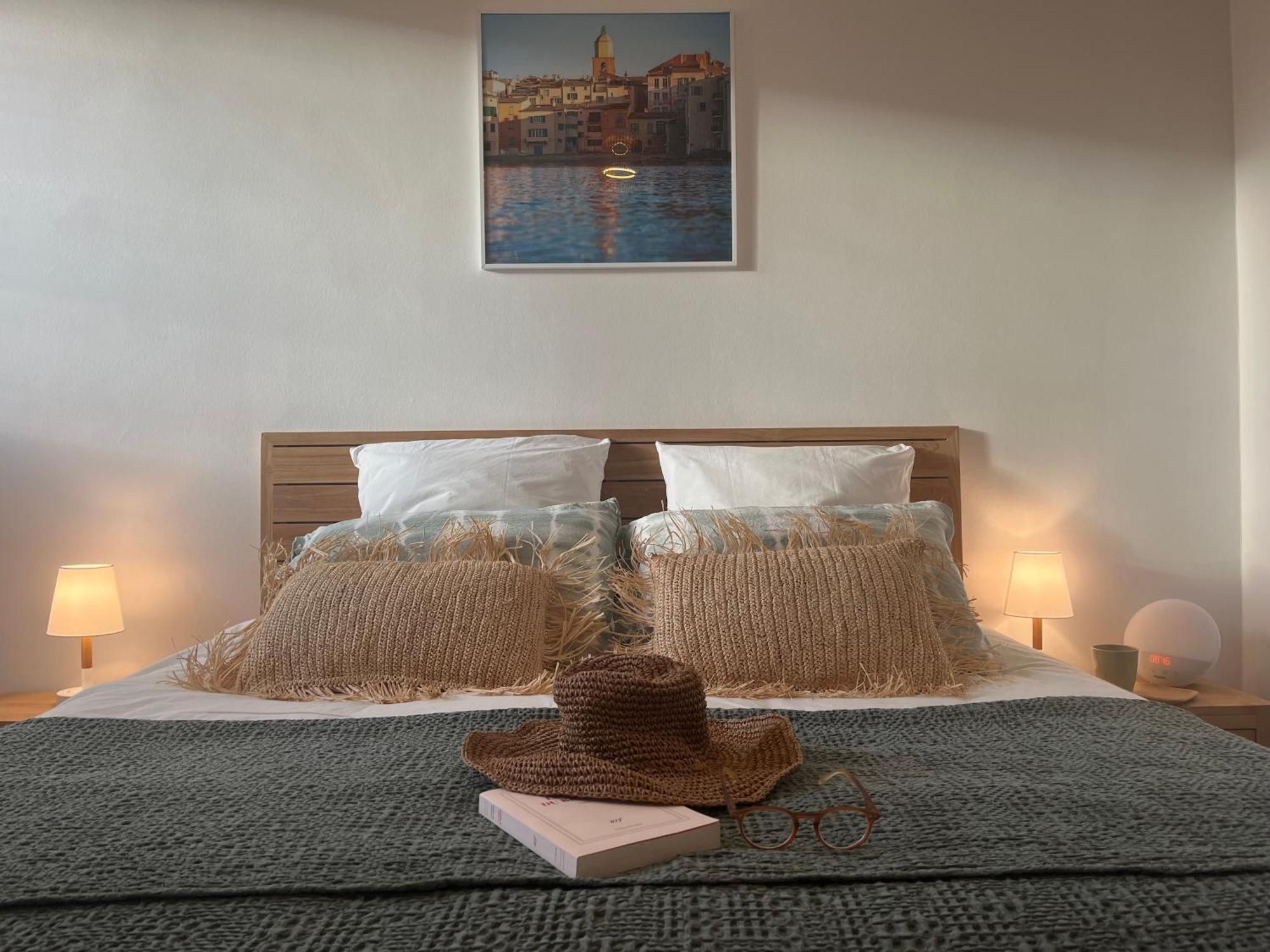 Terrasse Vue Mer - Appartement 6 Pers, 3 Chambres Et Parking A St Tropez Saint-Tropez Exterior foto